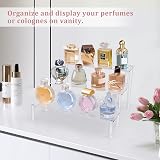 AZEAM 3 Tier Acrylic Riser Clear Display Stand 12in x 3.15in 2 Pack view 7