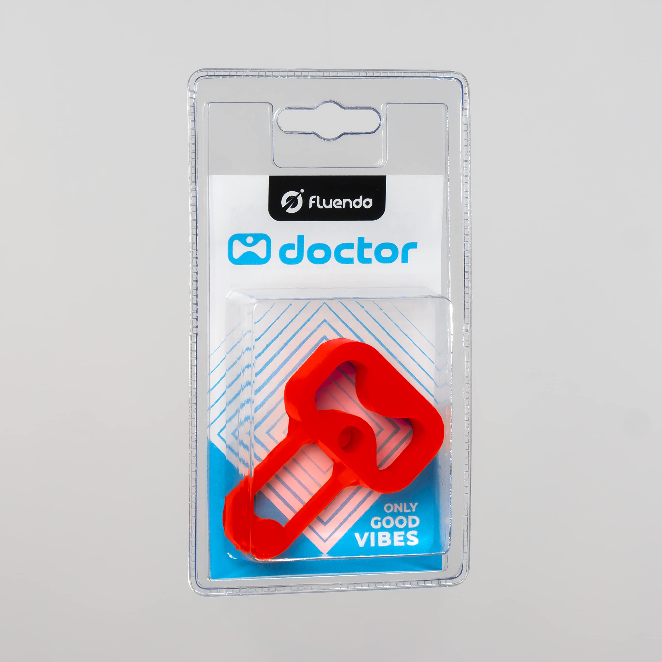 FLUENDO Anti-Vibration Device Dampeners Shock Absorber for Frame All Tennis Rackets Patented System Made Italy (red)