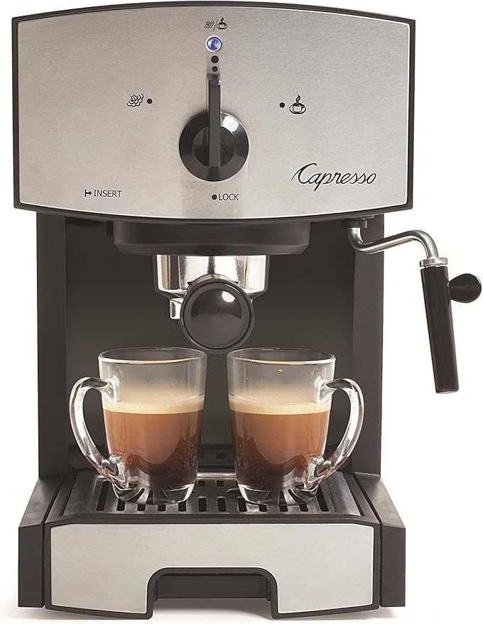 Capresso 117.05 Stainless Steel Pump Espresso and Cappuccino Machine