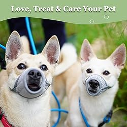 Mayerzon Dog Muzzle, Soft Mesh Muzzle for Small