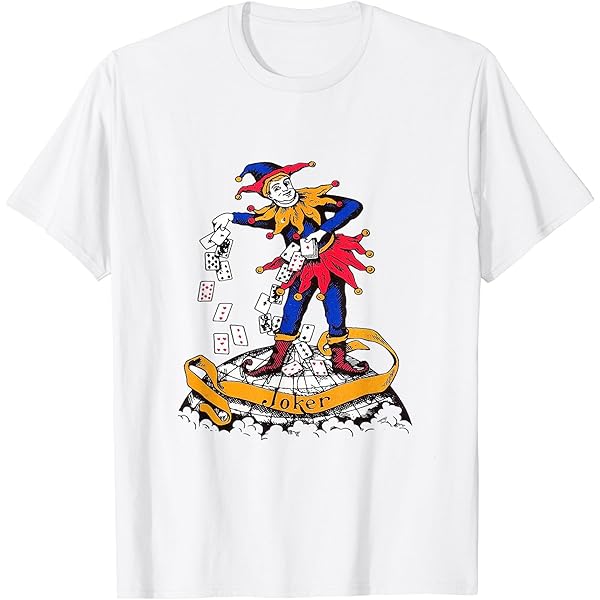 Amazon.com: The Joker Playing Card Poker Jokers Wild Tee Shirt T