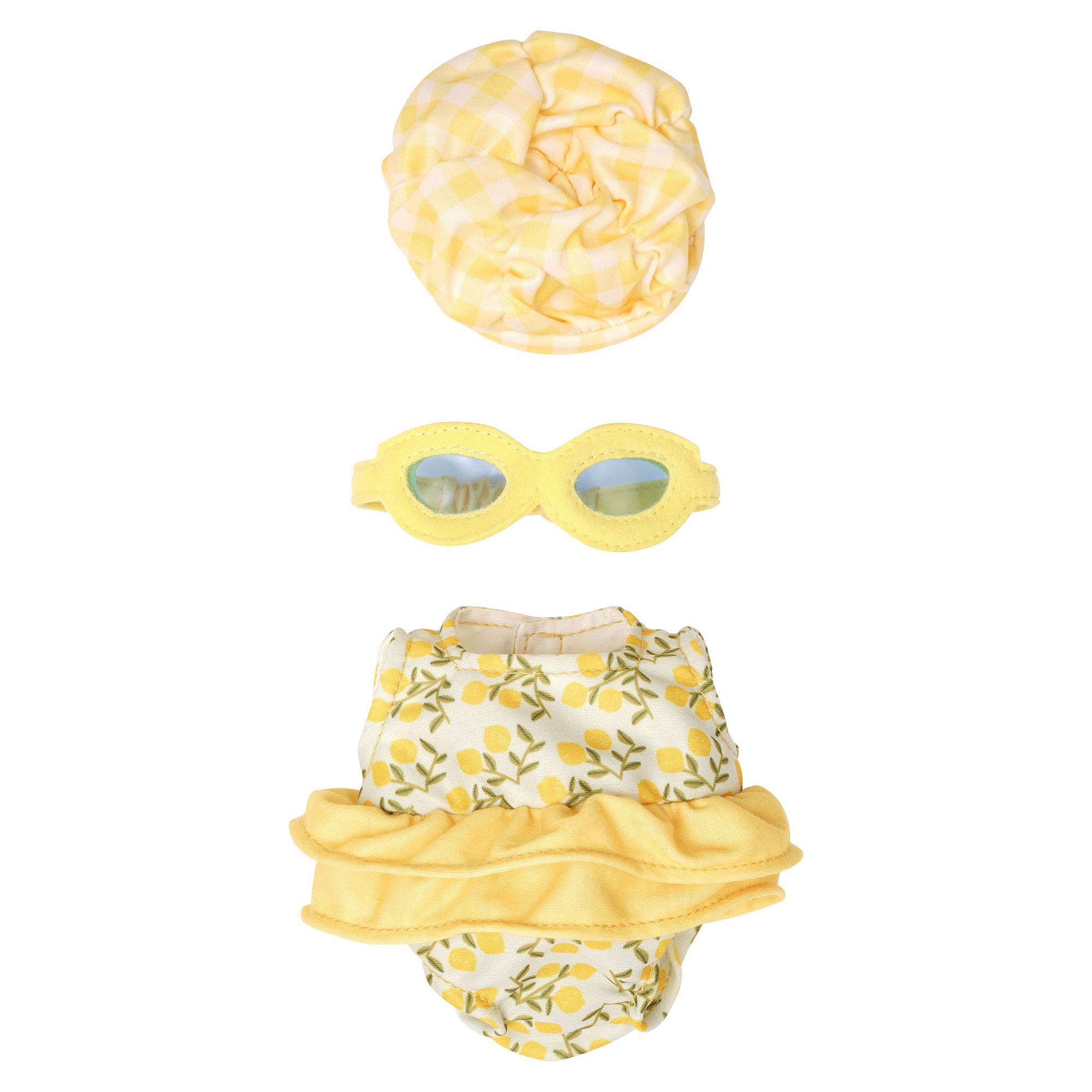 Manhattan Toy Wee Baby Stella Fun in the Sun 3 Piece Baby Doll Swimming Outfit for 30.48cm Dolls
