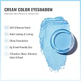 Oulac Sheer Eyeshadow Waterproof Blue Duo 12H Longwear Vegan Cruelty Free 06g view 6