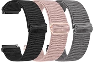Veryfit Smart Watch Bands, 22mm Watchbands for IDW13 IDW16 IDW19 IDW26 IDW28 Smartwatch, Stretch Elastic Nylon Watch Straps R