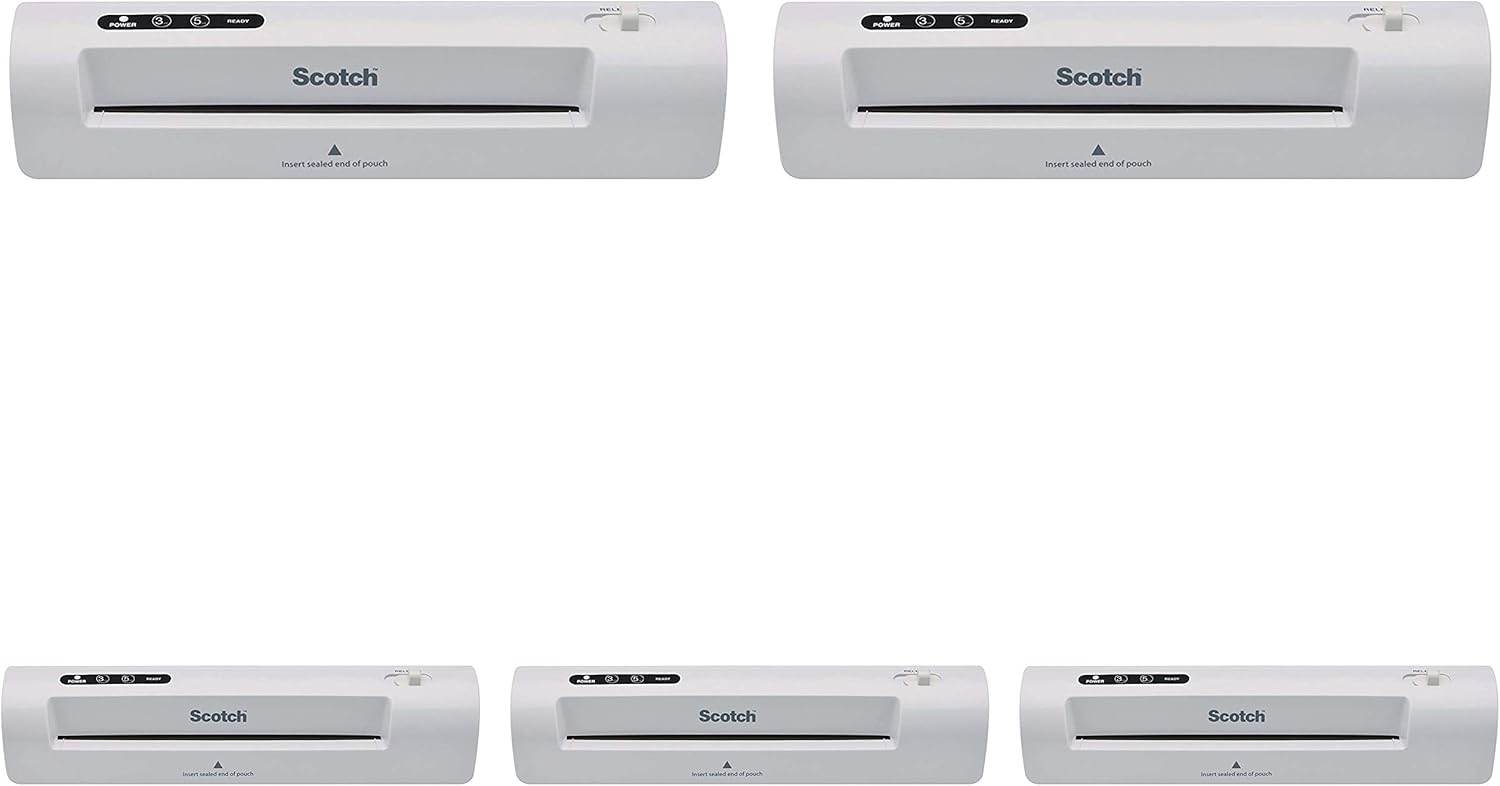 Scotch Thermal Laminator, 2 Roller System for a Professional Finish, Use for Home, Office or School, Suitable for use with Photos (TL901X) : Laminating Machines : Office Products