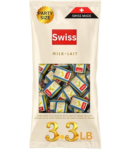 Chocolat Suisse Milch Lait スイス チョコレート Swiss Delice Milk Chocolates 1.5 Kg, 1.5 Kilogram : Amazon.ca