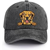Dog Hats for Men Women, Funny Adjustable Printed Cottton Animal Gifts Baseball Cap