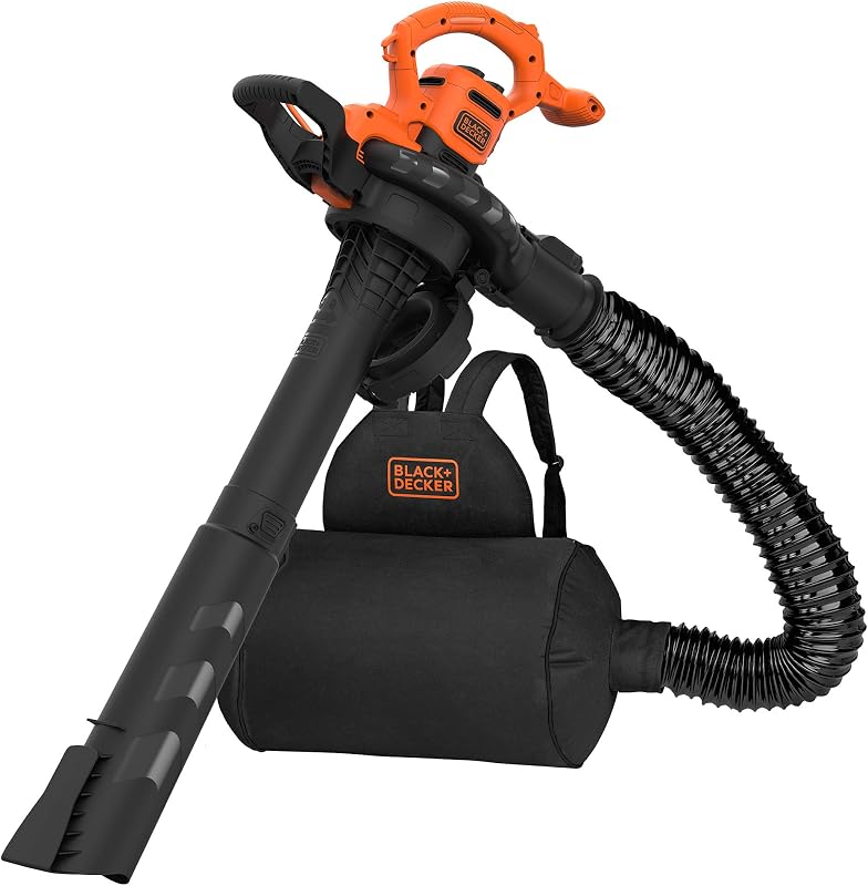 BEBLV290 Aspirador Soprador e Triturador de Folhas 2.900W com Velocidade Variável de 230-390 km/h