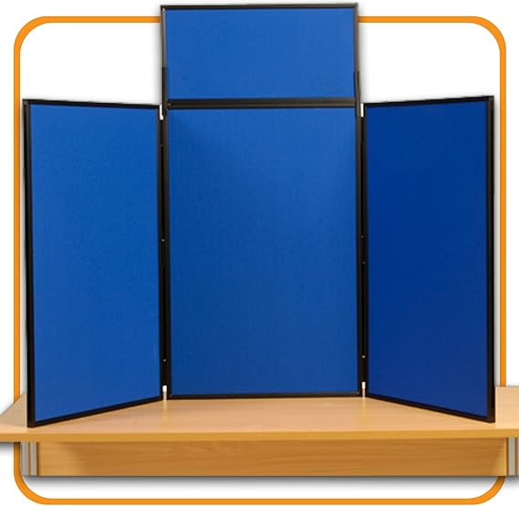 Quality 3 Panel Large Desktop Folding Exhibition Display Board Amazon