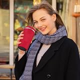 CS COSDDI Travel Mug Insulated Leakproof Lid 510 ml Red A view 6