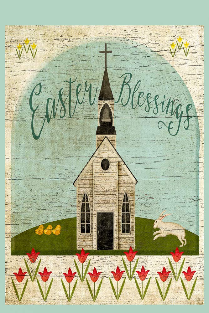 Best Garden Flag Easter Religious