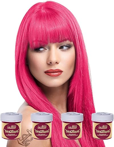 La Riche Directions Flamingo Pink Semi-Permanent Hair Color 88ml Tub