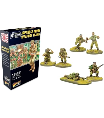 Bolt Action – Japanische Type 92 70mm Infanteriekanone, Miniatur Für Tabletop & Sammler