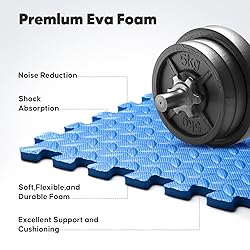 Home Gym Mat, Puzzle Exercise Mat, EVA Interlocking