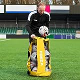 FORZA Premier Ball Carry Bag Drawstring 12 Ball Capacity Yellow view 4