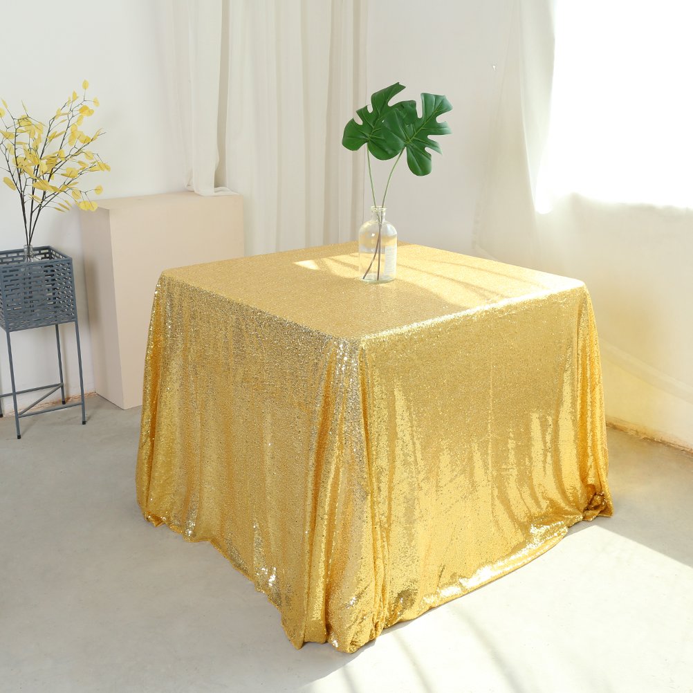 Kitchen Table Linens Gfcc Sequin Tablecloth 50x85 Inch Silver Kitchen Table Linens Gfcc Sequin Tablecloth 50x85 Inch Silver