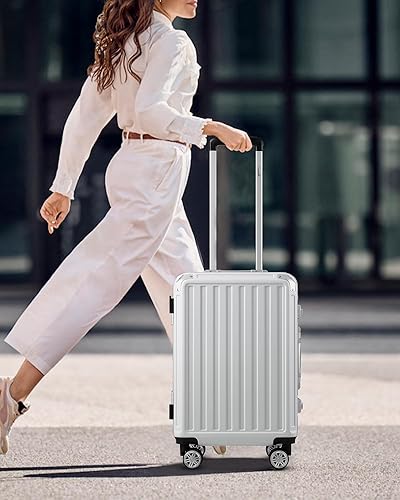 Aluminum Luggage Best Zipperless Carry On Luggage Aluvox Hard
