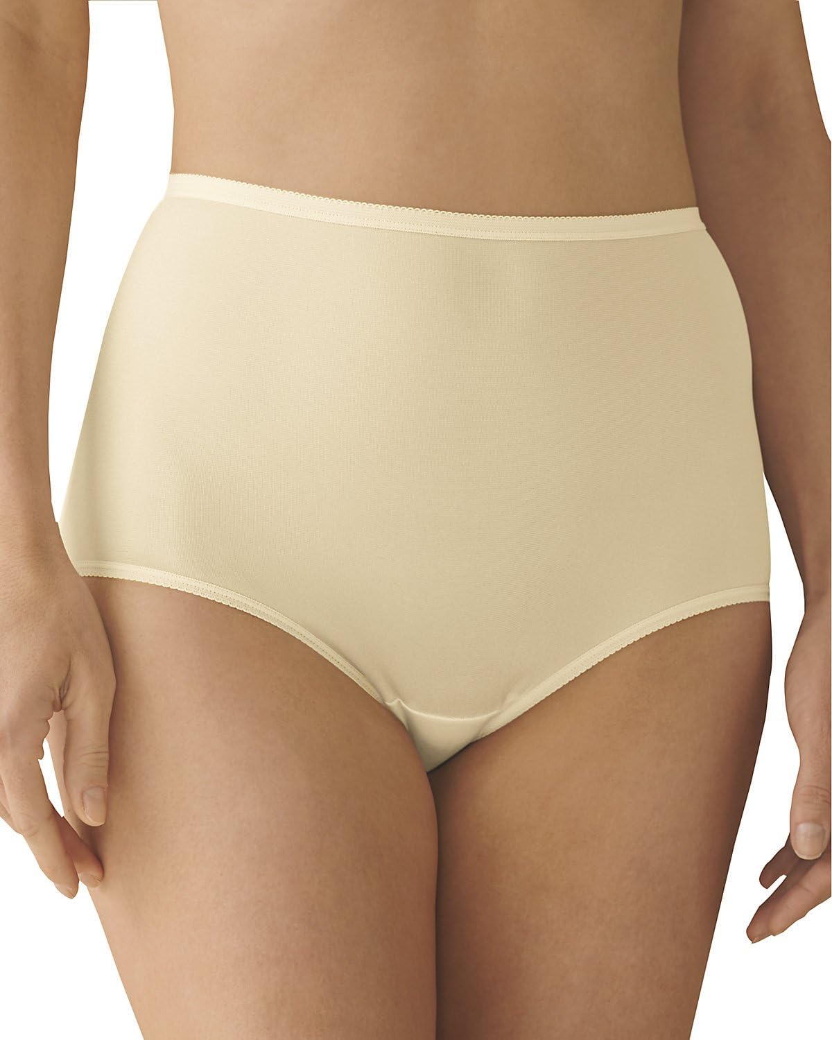 Lorraine Nylon Briefs,Blush,8
