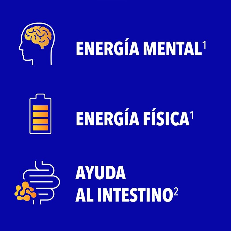Bion3 Energy Gummies para la energía física y mental con Vitamina C y Magnesio, Vitaminas B12, B1, B2, B3, B6, B7, Vitamina D y Probióticos, 60x2 gummies, para 1-2 meses de uso