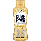 Core Power High Protein Shake 26g Protein Banana 12x414ml