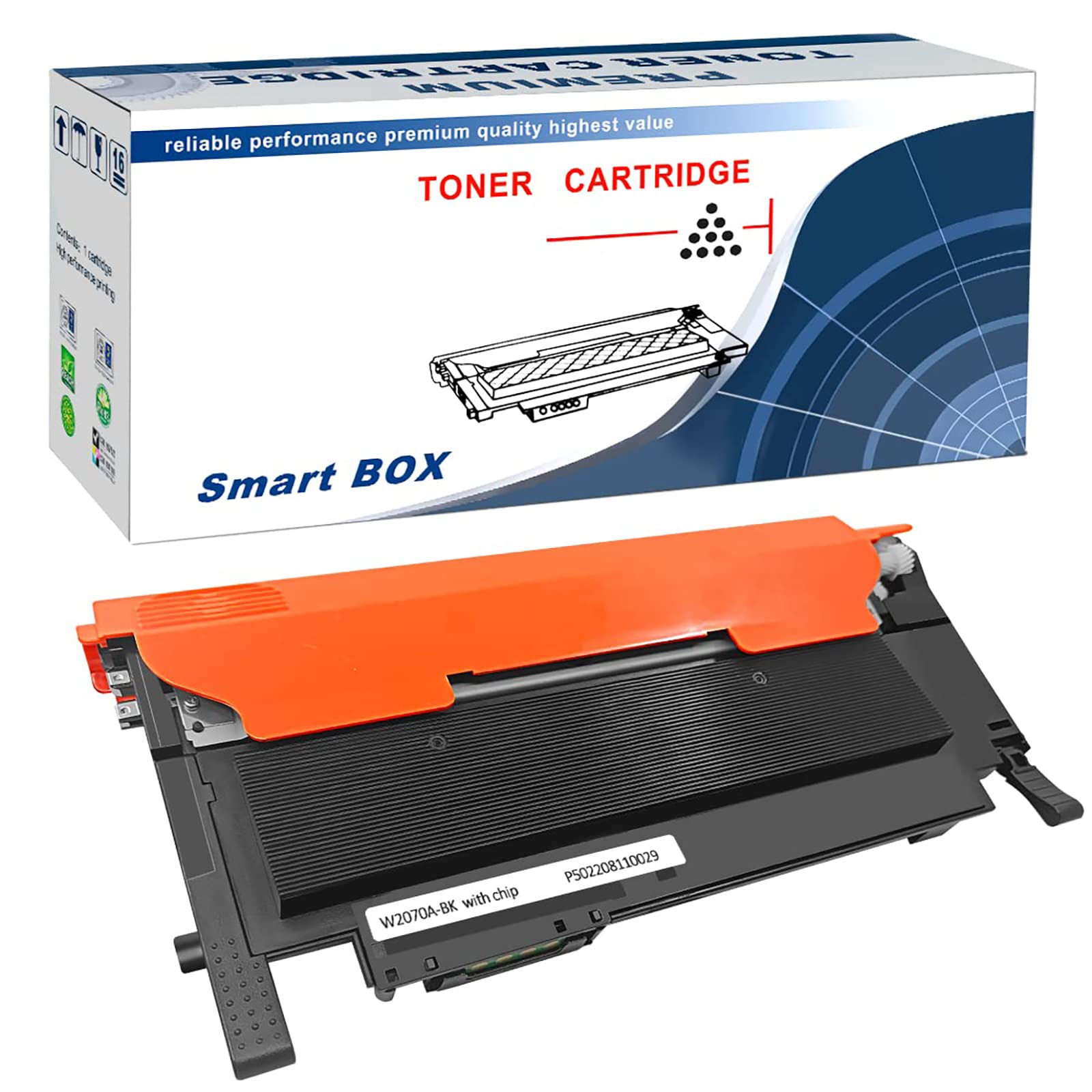 117A Black Toner Cartridge Compatible for HP 117A W2070A with Color Laser MFP 150nw 179fwg 178nwg 179fnw 178nw 150a 179 178 150 Ink