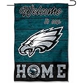 Philadelphia Eagles Welcome Home Decorative Garden Flag Double Sided Banner