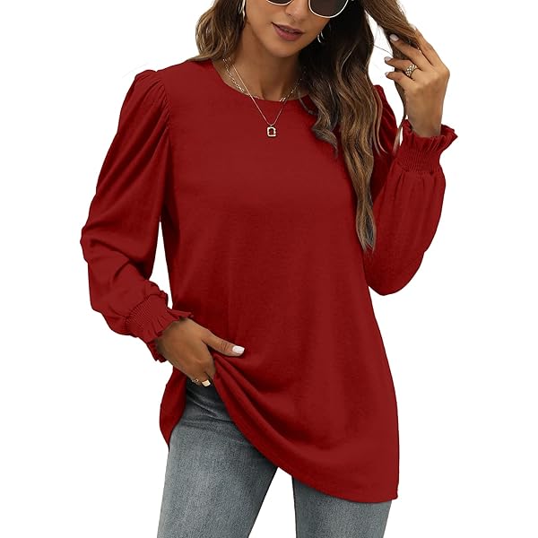 XIEERDUO Fall Sweatshirt Long Sleeve for Women 2024 Trendy
