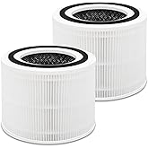 2 Pack 240 True 14 Replacement Filter Compatible with 240 Air Cleaner Purifier, 3-in-1 HP-14 Filter Replacement with Activated Carbon Filter,Fit For Puroair 14 Air Purifier