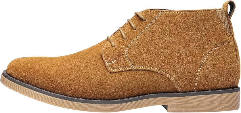 bruno marc new york men's classic original suede leather desert storm chukka boots