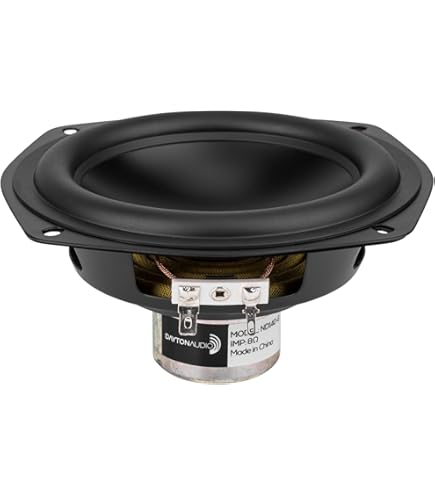 Dayton Audio DC130-4 5-1/4インチウーファー Amazon | 【国内正規品】Dayton Audio DC130B-4 13cm ウーファー 4Ω PS