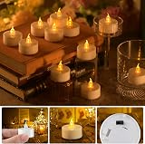 Cimetech 12 LED Tea Lights with Timer and Remote Control Battery Operated view 5