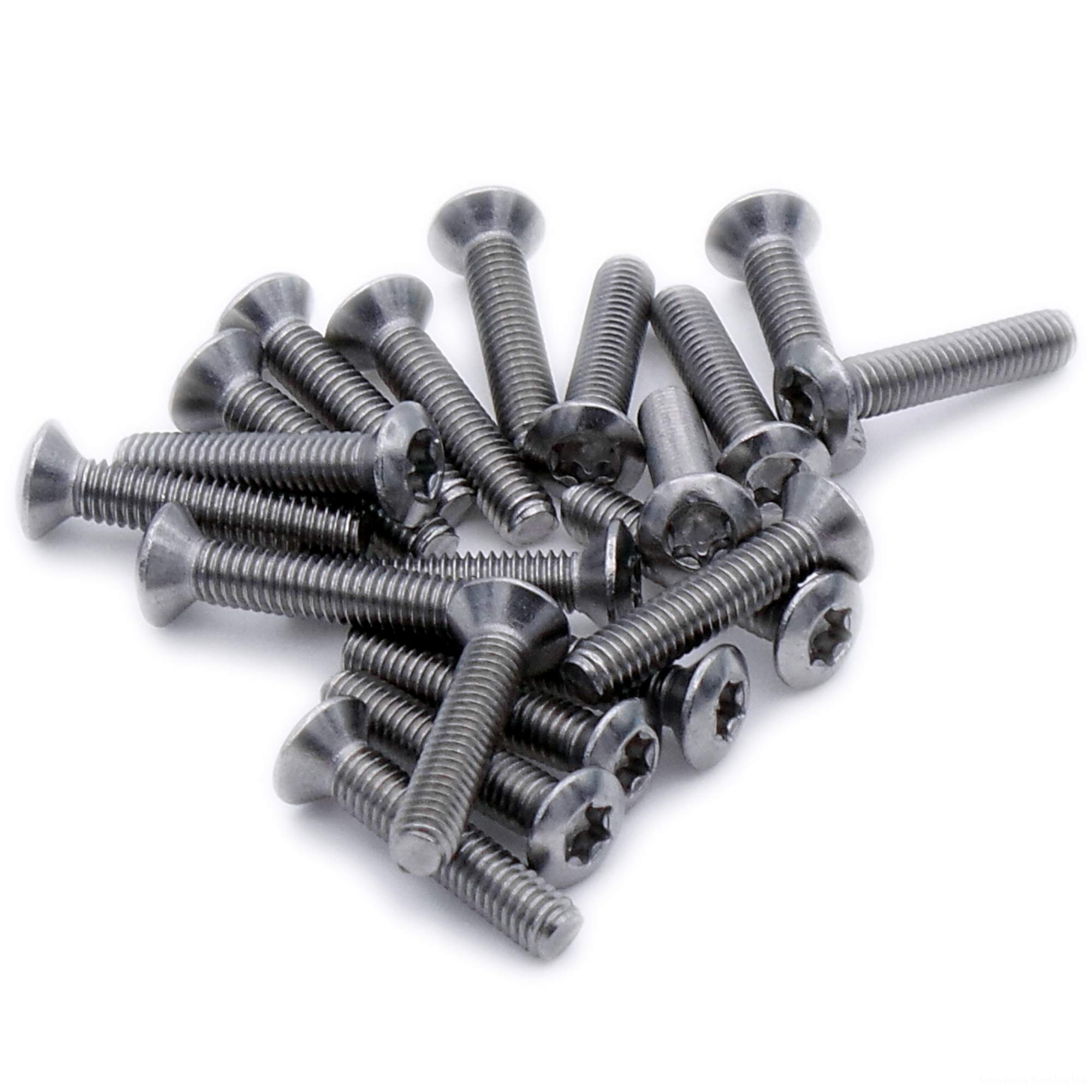 M3 (3mm x 4mm) TX Socket Raised Countersunk Machine Screw (Bolt) - Stainless Steel (A2) (Pack of 20)