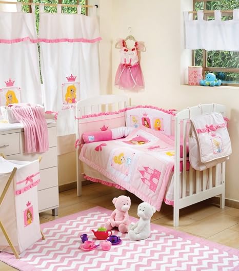 princess crib set
