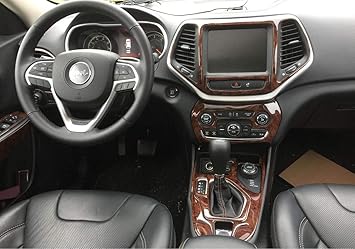 Amazon Com Jeep Cherokee Interior Limited Wood Dash Trim Kit Set