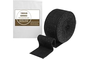 Tubular Gauze Bandage Elasticated Tubular Bandages 6.75CMX8M 2 Way Stretch Tubular Retention Bandage Size C Compression Tube 