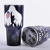 SoudElor Bigfoot Gifts, Sasquatch Gifts, Big Foot Sasquatch Gift 30oz Travel Mug Insulated Tumbler, Bigfoot Lovers Gift for Men Women