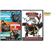 How to Train Your Dragon : 3 Movies + 4 Short Films Collection (2 -DVD Pack)