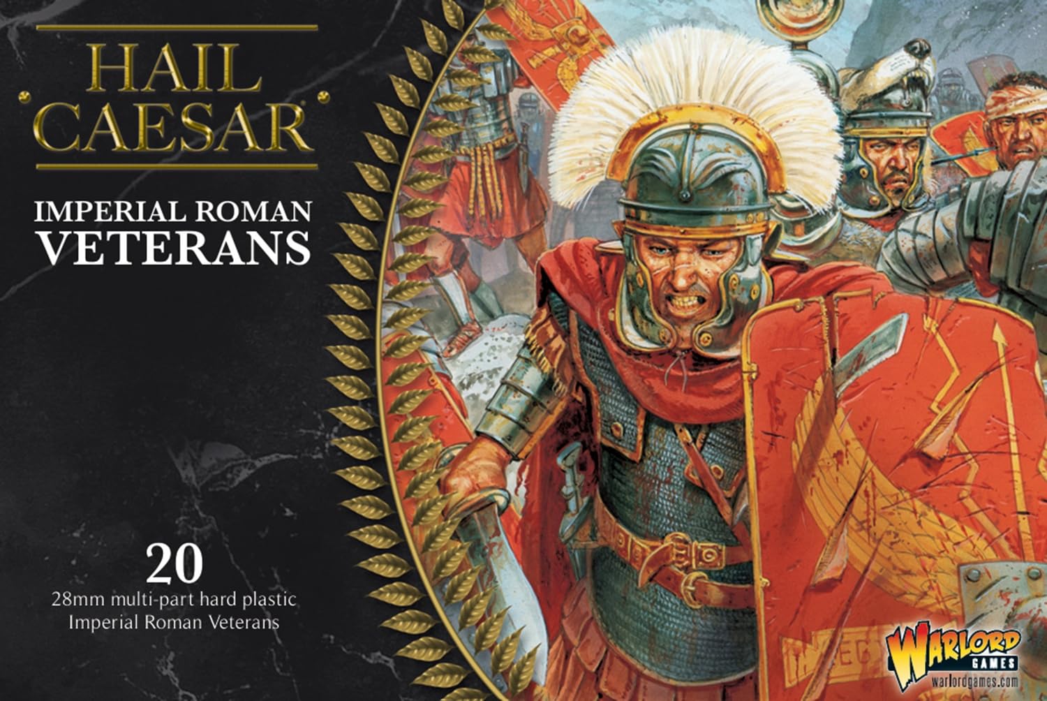 Warlord Games Imperial Romans Veterans - 28mm Scale Plastic Miniatures for Hail Caesar Highly Detailed Ancient Era Miniatures