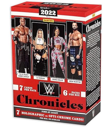 Panini 2022 Prizm WWE Caixa de Cartas Colecionáveis - 1 Blaster