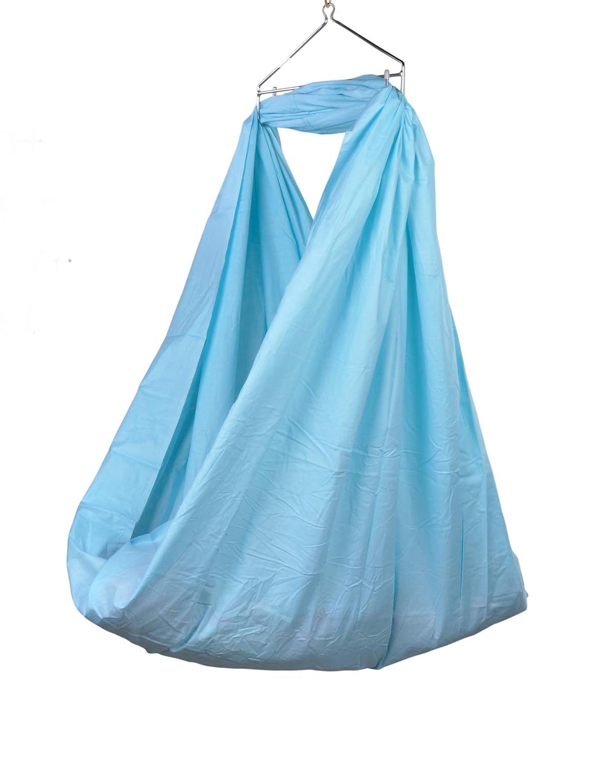 Little Chime New Born Baby Cotton Cradle Cloth/Jhula/Jhoola/Hanging Swing/Cradle Cloth (Blue