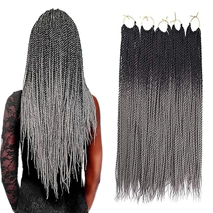 Mtmei Hair 24inch 60cm 20 Strands 100gram Pack Ombre Senegalese