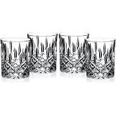 Riedel Spey Double Old Fashioned Whisky Glasses Set of 4 &ndash; Premium Crystal Tumblers for Scotch, Bourbon, Cocktails &amp; Whiskey &ndash; Elegant Barware Gift
