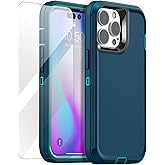AICase for iPhone 14 Pro Max Case(6.7") with Glass Screen Protector, Heavy Duty Drop Protection Full Body Rugged Shockproof/Dust Proof Military Protective Tough Durable for iPhone 14 Pro Max 6.7"_8
