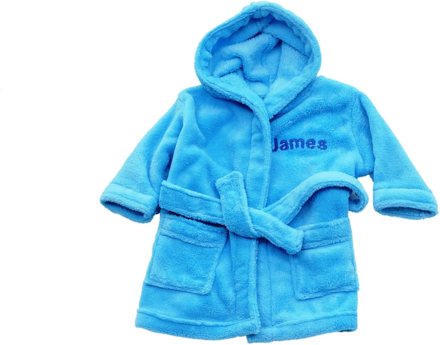 personalised baby boy dressing gown