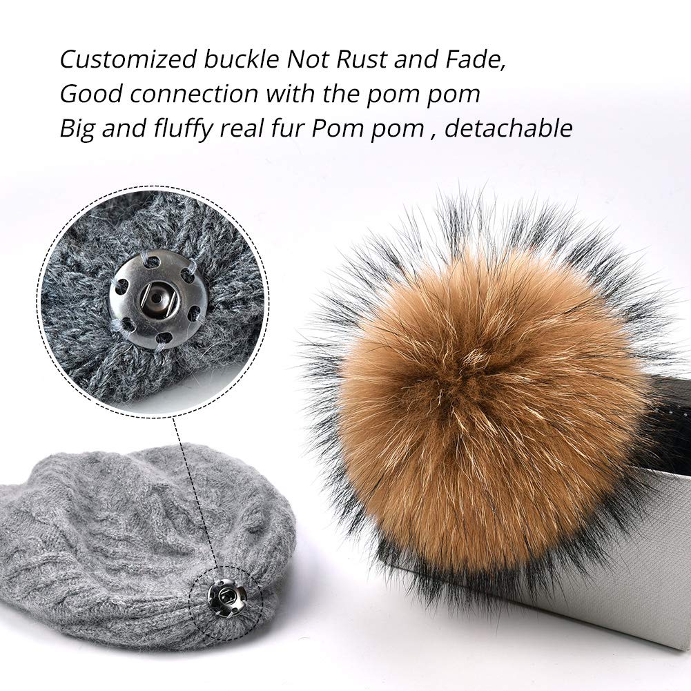 women's double bobble hat