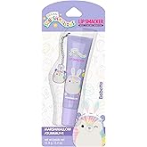 Lip Smacker Squishmallows Lip Balm, Marshmallow (Babette), Limited Edition Easter Basket Stuffer, Flavored &amp; Scented Lip Balm with Charm, Collectible Spring Gift