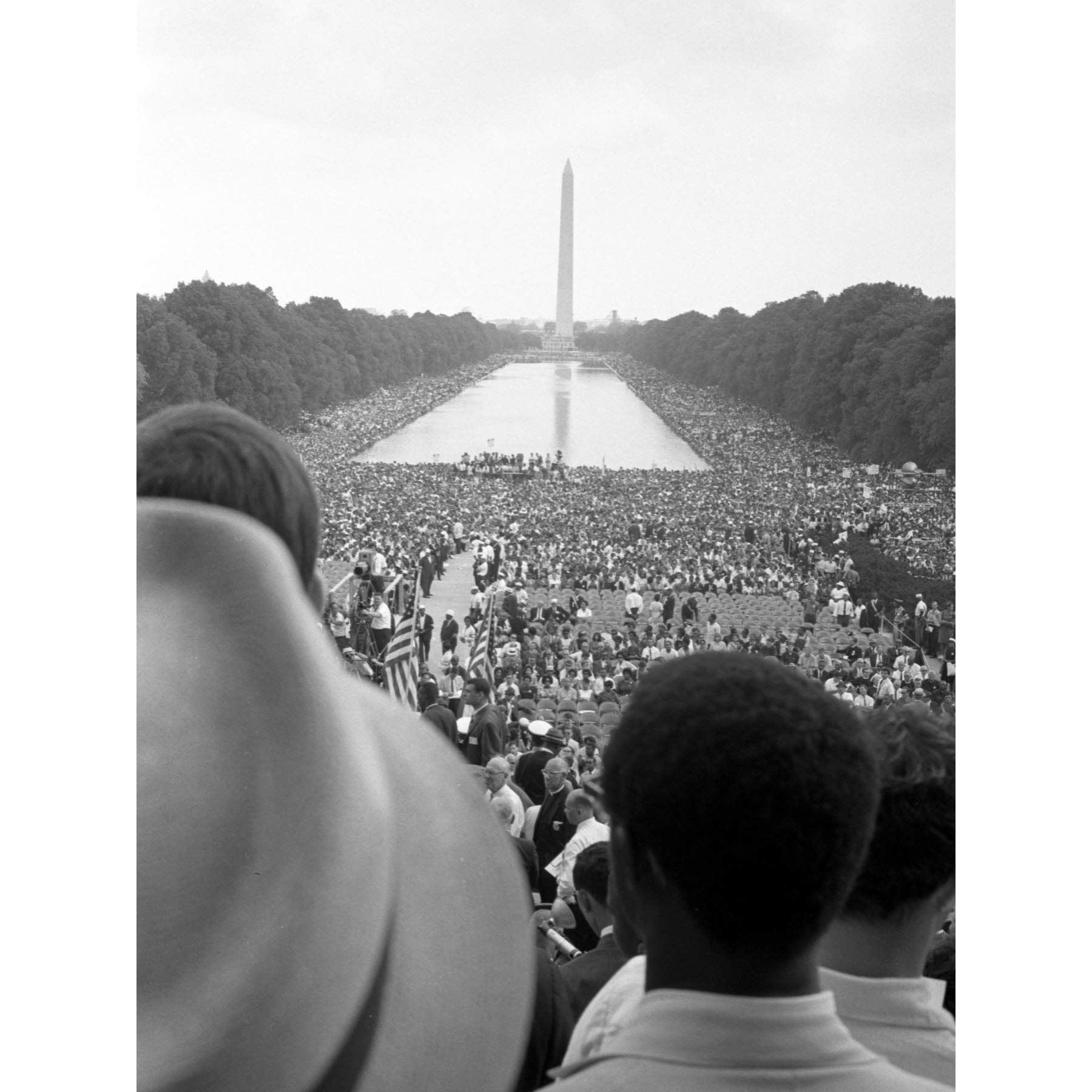 Leffler Civil Rights March Washington USA 1963 Photo Large Wall Art Poster Print Thick Paper 18X24 Inch