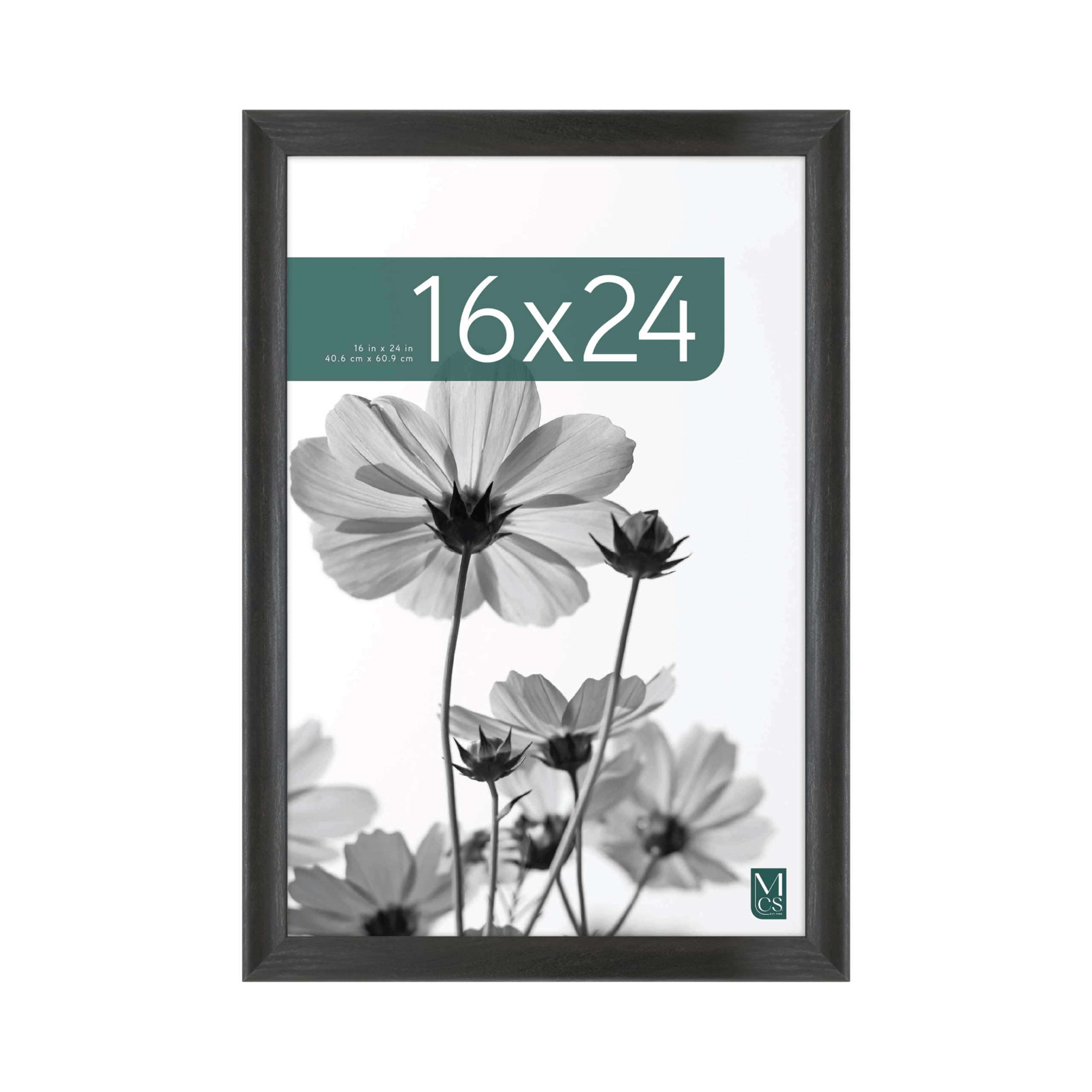 MCS Studio Gallery Classic 16x24 Poster Frame Black