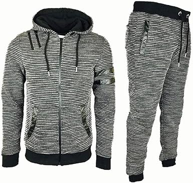 mens designer tracksuits grey