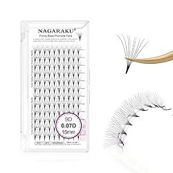 NAGARAKU Premade Fans Eyelash Extensions Premade